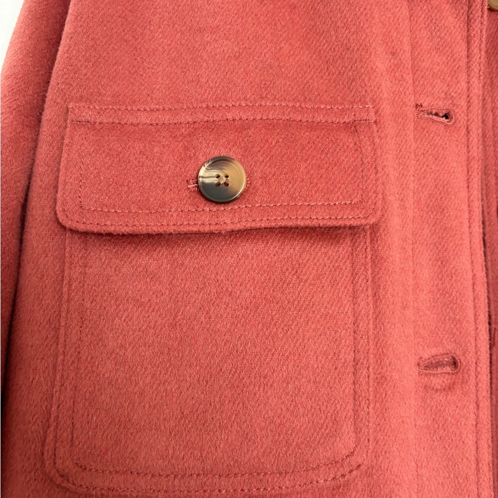 Rust Button-Up Women's Jacket - image 2